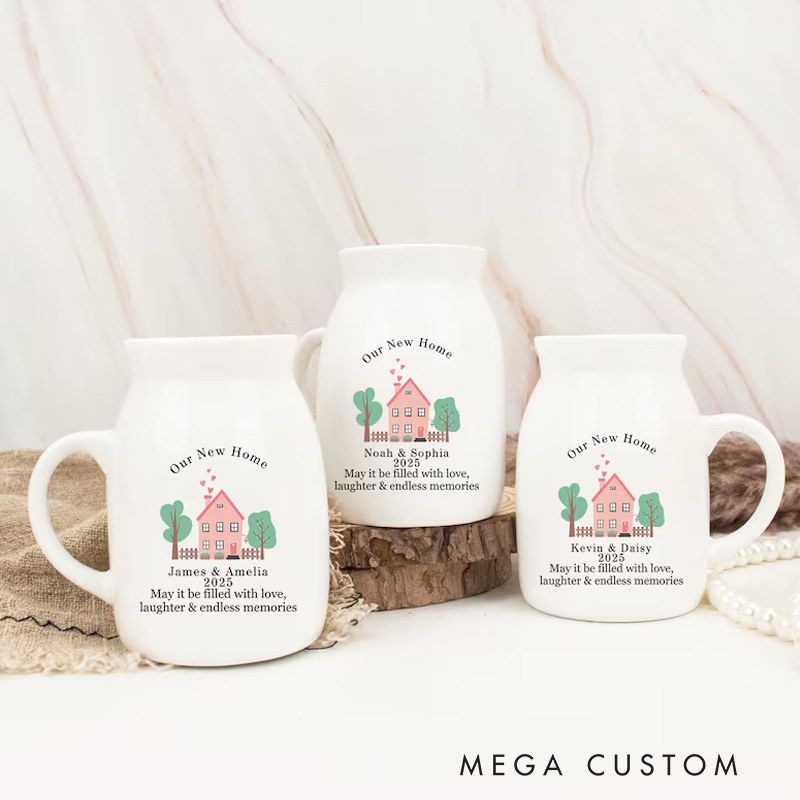 Personalized Housewarming Gifts New Home Gift Our First Home Gifts Flower Vase First House Gifts Moving In Gifts Unique Gifts