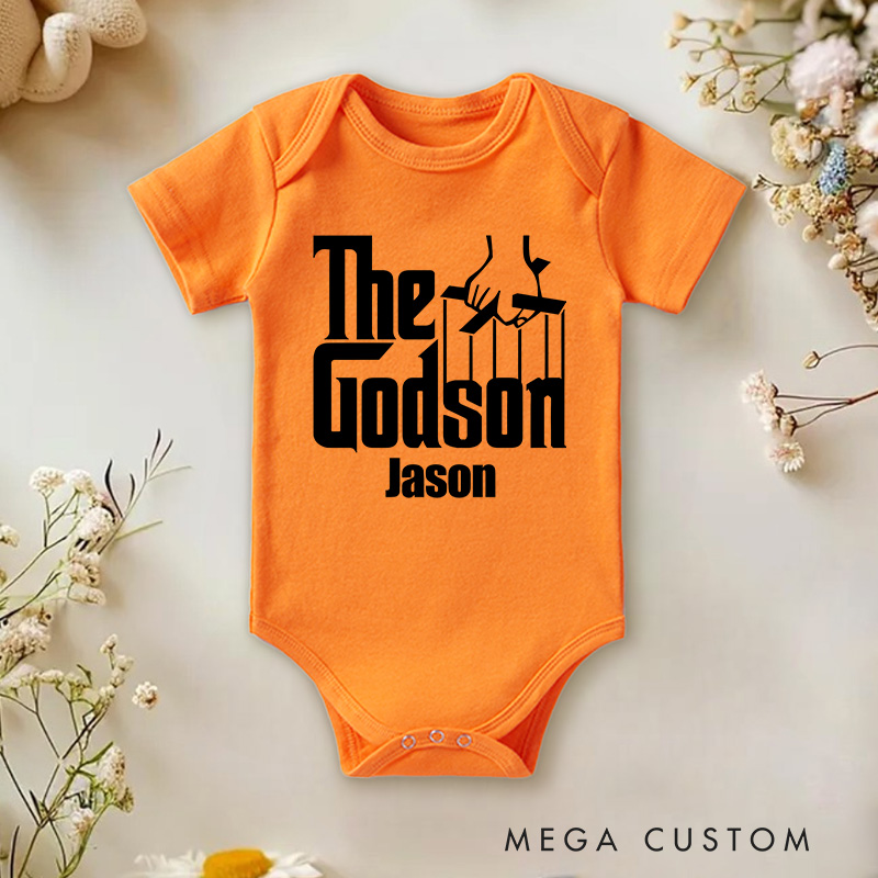 Personalized The God Son Baby Onesie Baby Shower Gift