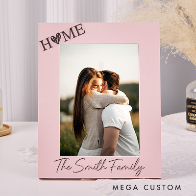Personalized Photo Frame Wedding Photo Frame Custom Photo Frame Gift For Family Engraved Picture Frame Home Decor Housewarming Gift