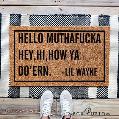 Personalized Home Doormat A Fun and Unique Housewarming Gift for Trendsetters Custom Welcome Front Doormat Welcome Mat for Home New Home Gift