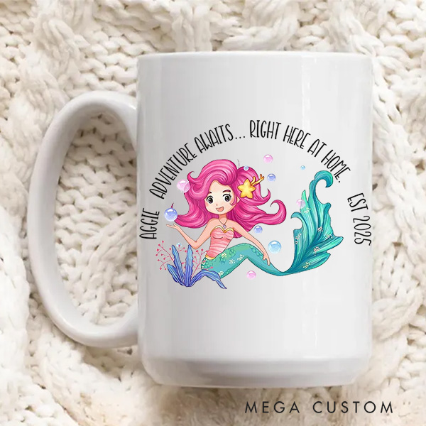 Personalized Mug for Kids Custom Mug for Girls Birthday Party Favors Children's Gift Housewarming Gifts for Kids Farewell Gift Moving Away Gifts