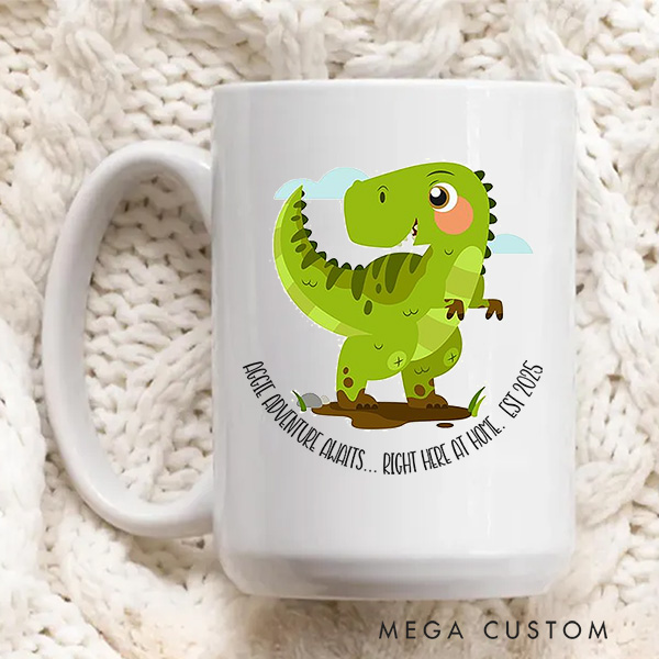 Personalized Mug for Boys Custom Mug for Kids Birthday Party Favors Children's Gift Housewarming Gifts for Kids Farewell Gift Moving Away Gifts