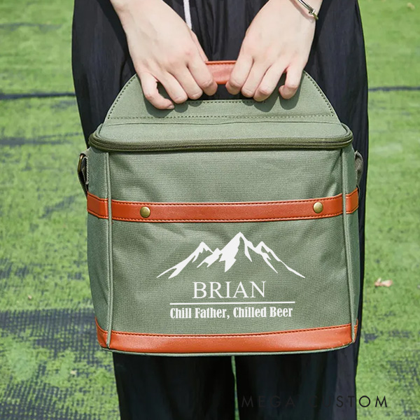 Personalized Cooler Bag Custom Large Beer Cooler Wedding Party Gift Housewarming Party Gift New Home Gifts For Men
