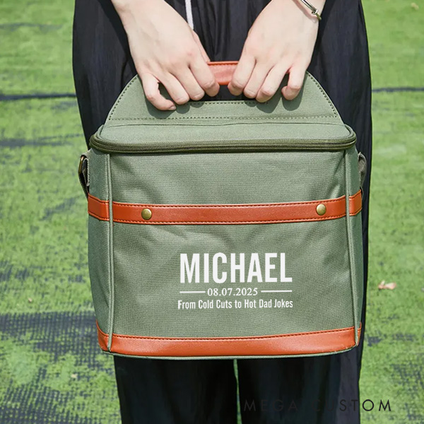 Personalized Beer Cooler Bag Housewarming Cooler Bag Wedding Party Gift Cooler Bag For Men Housewarming Gift New Home Gifts