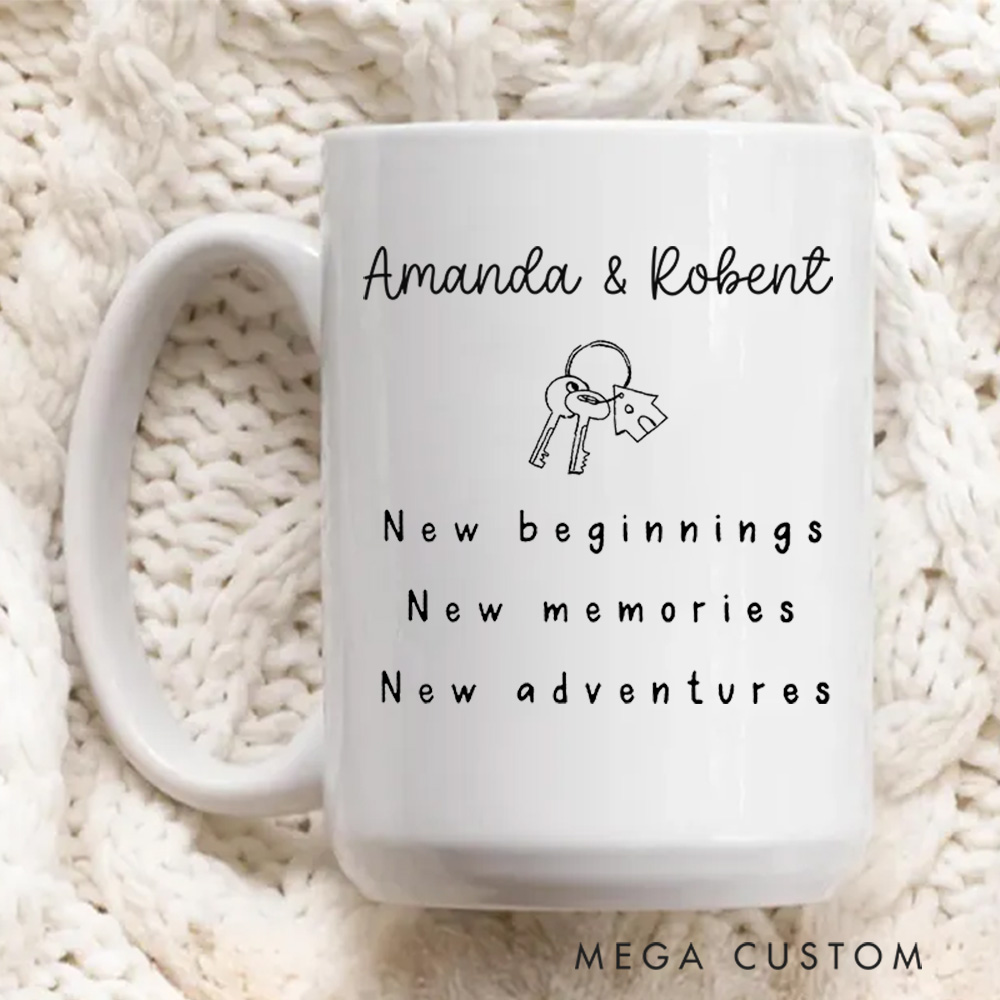 Personalized Mug Custom 11oz Coffee Mug Housewarming Gift HomeOwner Gift Homeowner Mug New Homeowner Gift New Home Gift Moving Away Gift