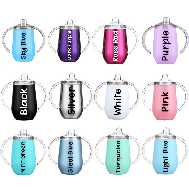 Personalized Cute Bunny 1st Easter Sippy Cup with Name Easter Party Birthday Gift for Newborns