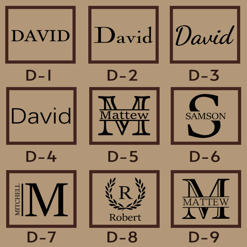 Personalized Engraved Leather Wallets for Mens Gifts for Dads or Boyfriend Birthday Gift