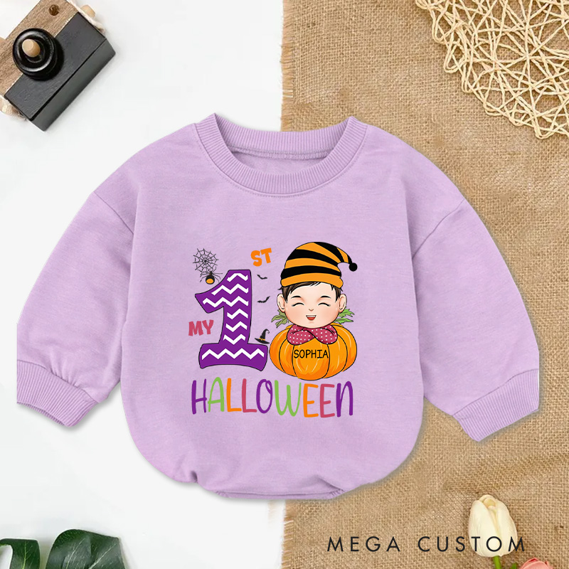 Personalized My 1st Halloween Baby Onesie Halloween Gift