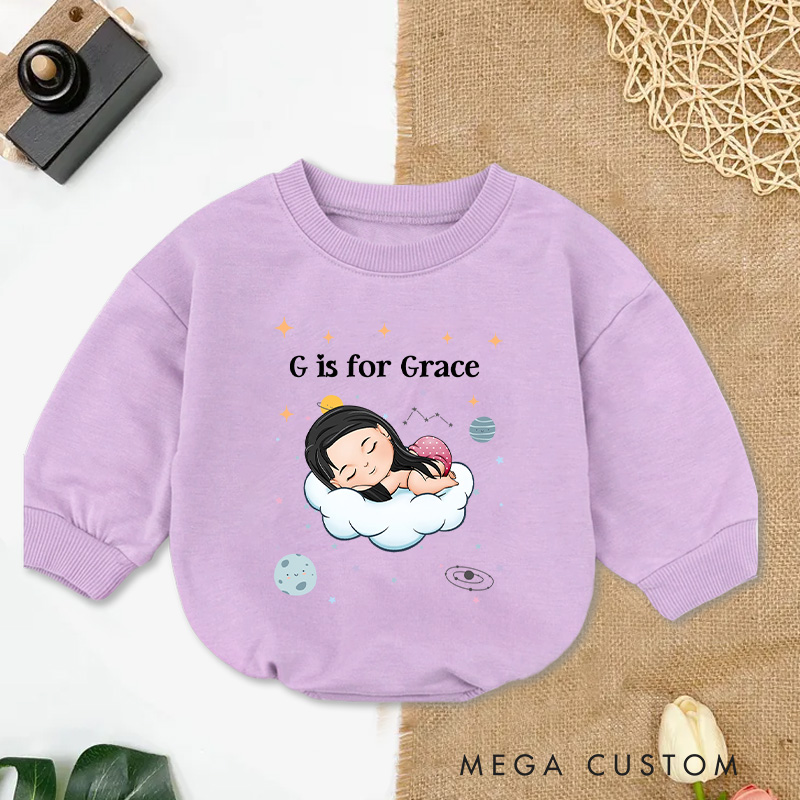 Personalized Letter Is for Name Baby Bodysuit Baby Shower Gift