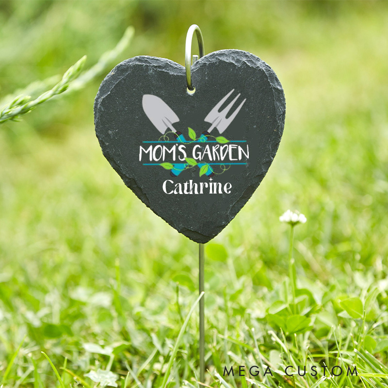 Personalized Mom's Garden Plant Accessories Hanging Plant Label with Name Mothers Day Gift Grandma Gift Gardening Lovers Gift Plant Lover Gift