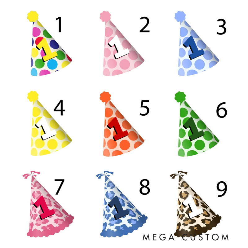 Personalized Face Drink Stir Sticks Print Your Baby Face Party Hat First Birthday