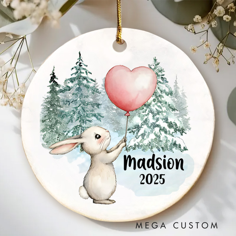 Personalized Name Christmas Ornament Holiday Keepsake Christmas Gift