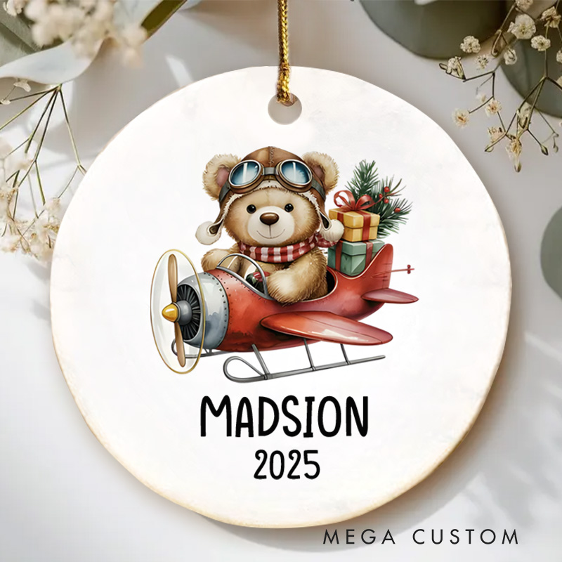Personalized Christmas Ornament Keepsake Ornament for Boy or Girl Gift 