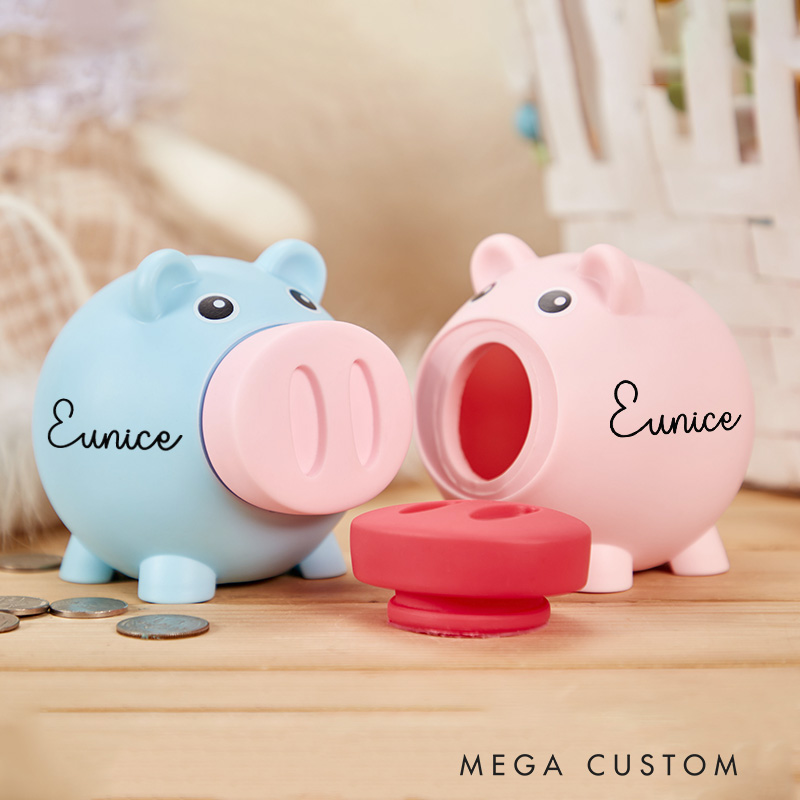 Personalized Piggy Bank with Name Piggy Bank for Boys or Girls 