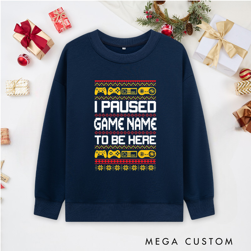 Personalized Game Lovers Christmas T-Shirt Gamers Shirt Christmas Gift for Geek Nerd