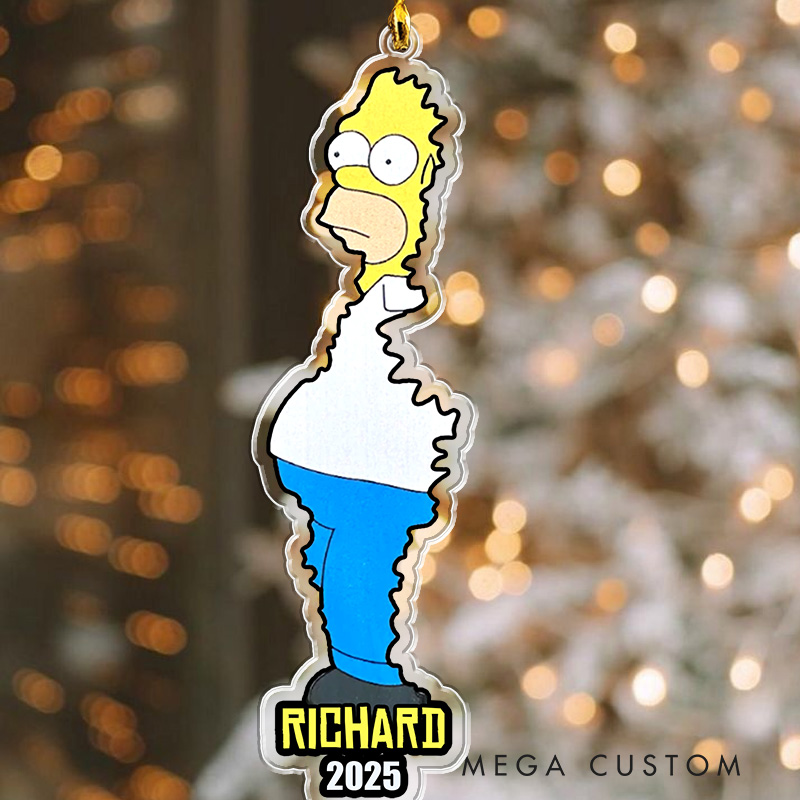 Personalized Funny Meme Christmas Ornament 2025 Acrylic Ornament Movie Christmas Gift Film Xmas Gift Christmas Decor