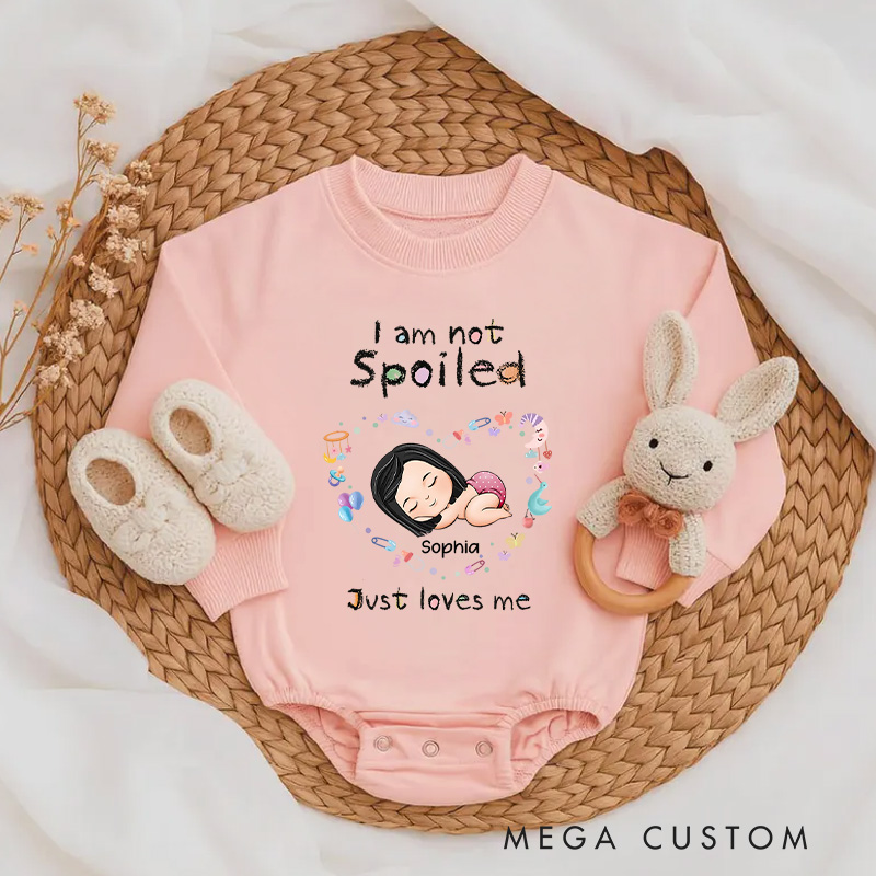 Personalized My Mommy Just Loves Me Baby Onesie Baby Shower Gifts