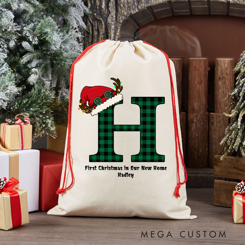 Personalized Christmas Santa Sack Christmas Gift Bag For Kids And Adults Sack For Christmas Present Premium Custom Santa Sack