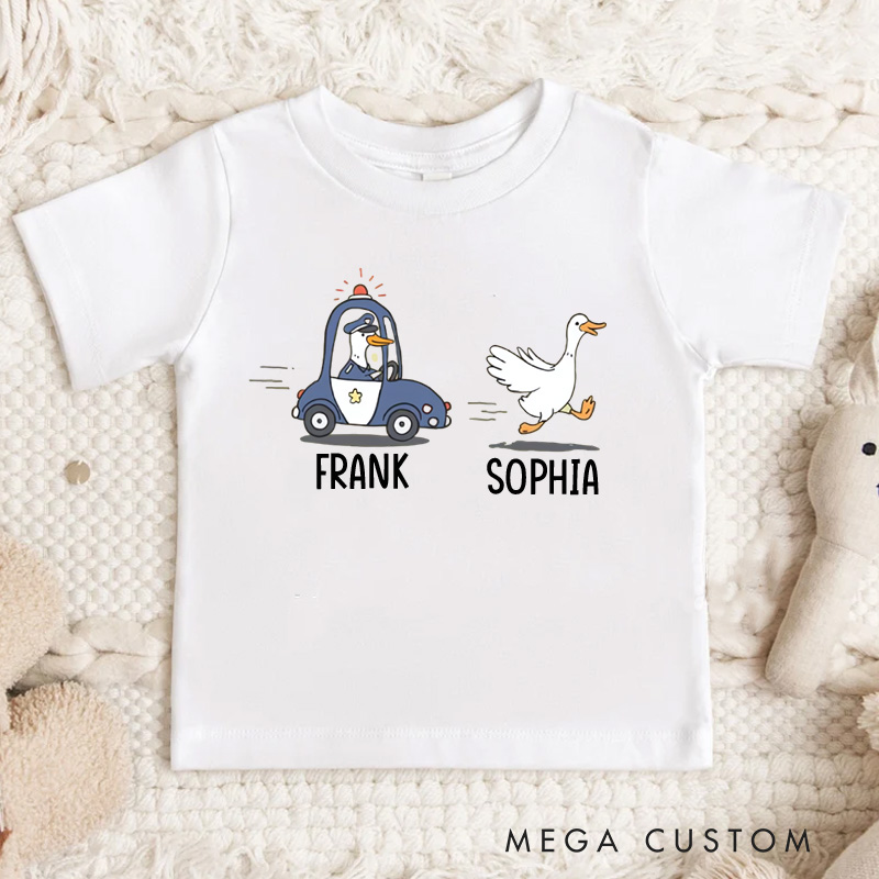 Personalized Got Too Silly Kids T-Shirt 