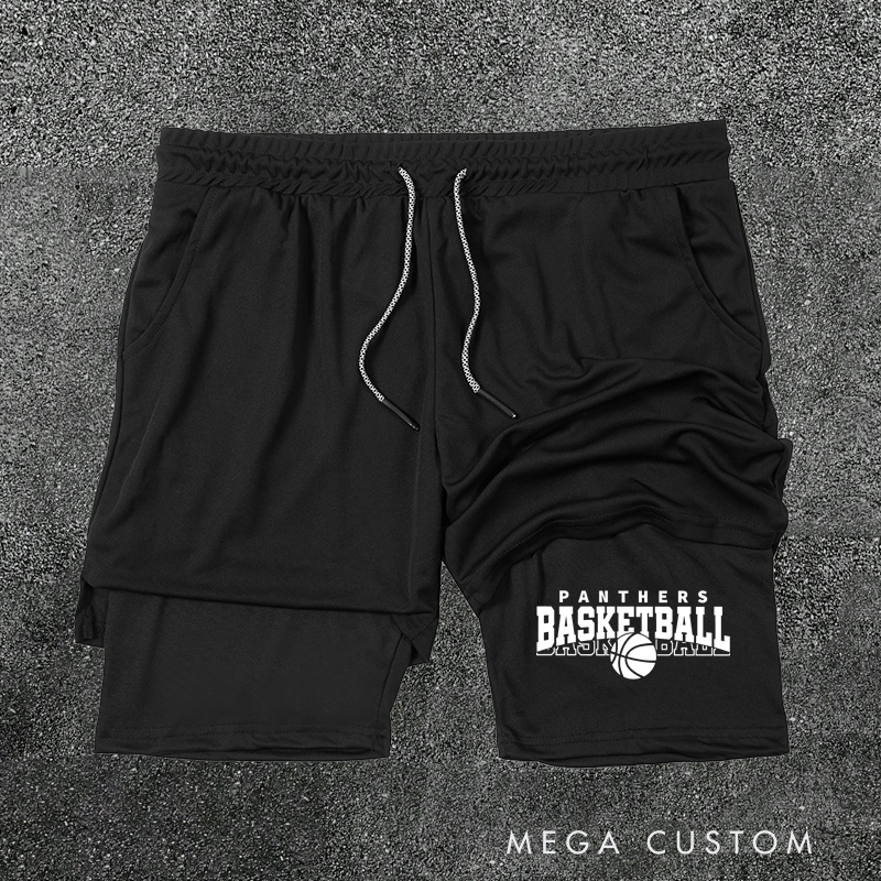 Personalized Basketball Shorts with Custom Team Name and Comfortable Design