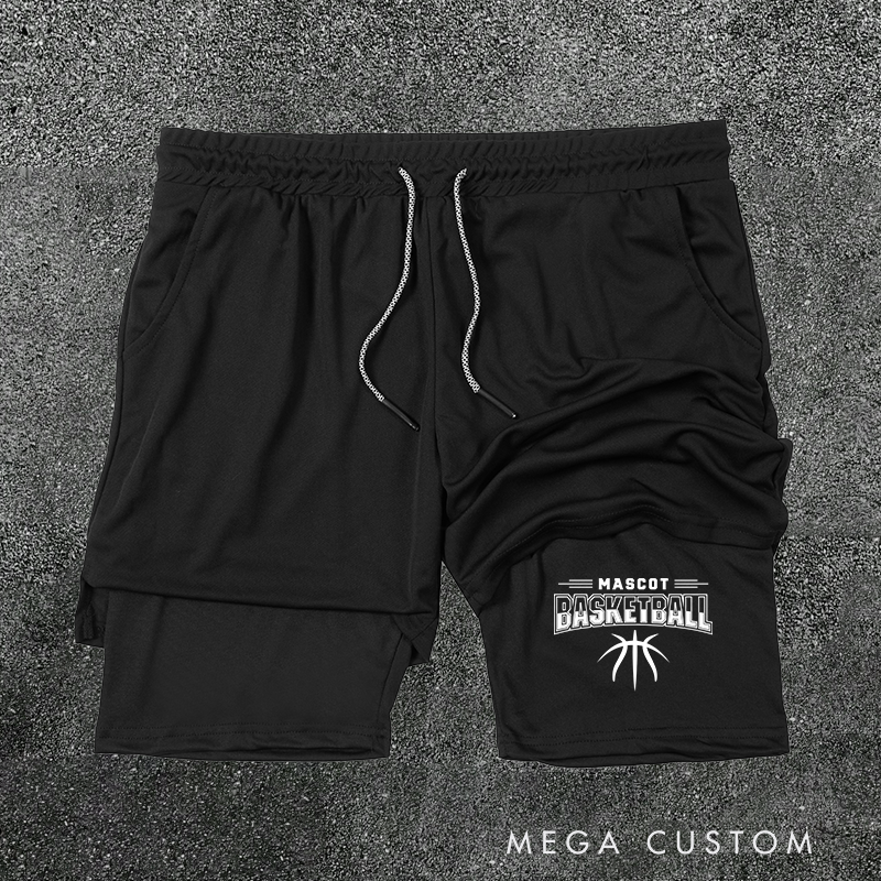 Personalized Basketball Shorts with Customizable Team Name for a Unique and Stylish Design