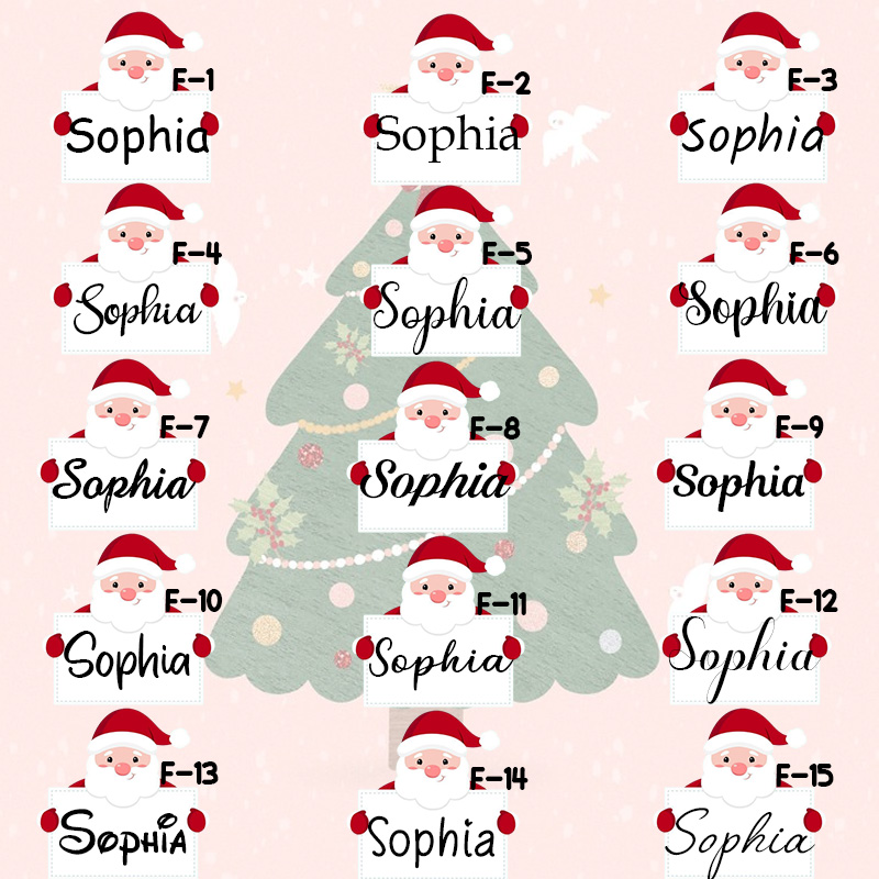 Personalized 2025 Christmas Ornament with Family Member Name Family Ornament Family of 2 3 4 5 6 Ornament Christmas Keepsake