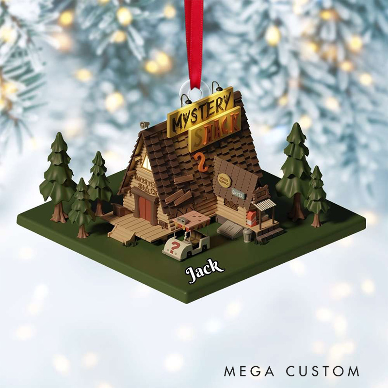 Personalized Tree House Movie Fan 2D Flat Acrylic Ornament Movie Christmas Gift Film Xmas Gift Christmas Decor
