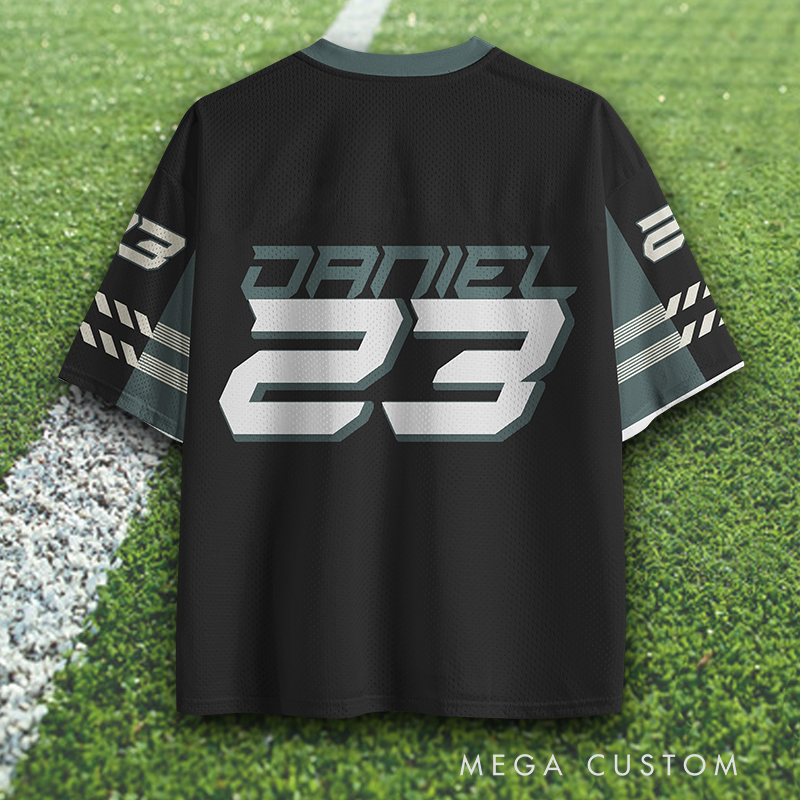 Personalized Sports Jersey with Custom Name and Number Design 