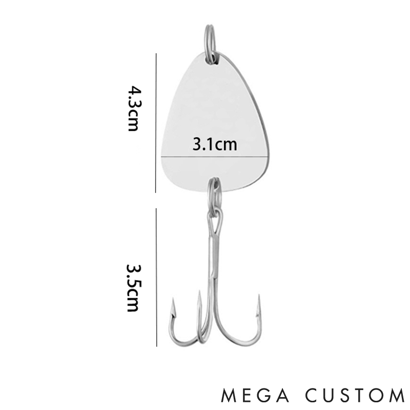 Personalized Fishing Keychain Grandpa Gift Grandpa Fishing Lure Christmas Gift for Grandpa Hooked The Best Grandpa Fishing Lure Papa PopPop Pops