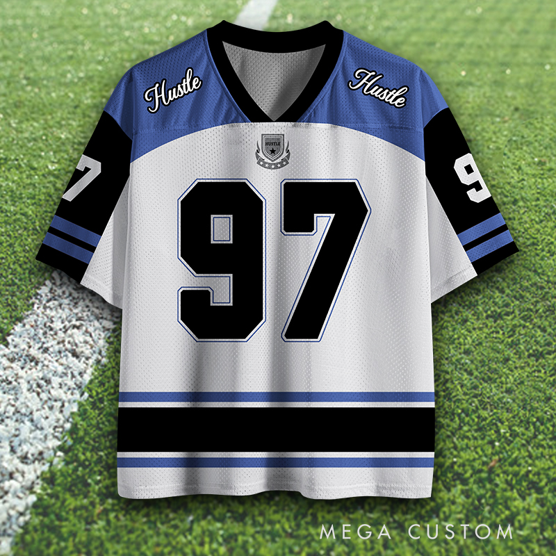 Personalized Sports Jersey with Custom Name and Number Design  