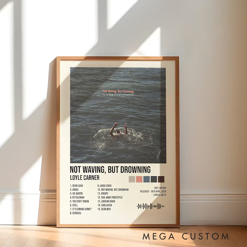 Personalized Album Cover Print Any Album Poster Print Album Cover Wall Art Without Frame