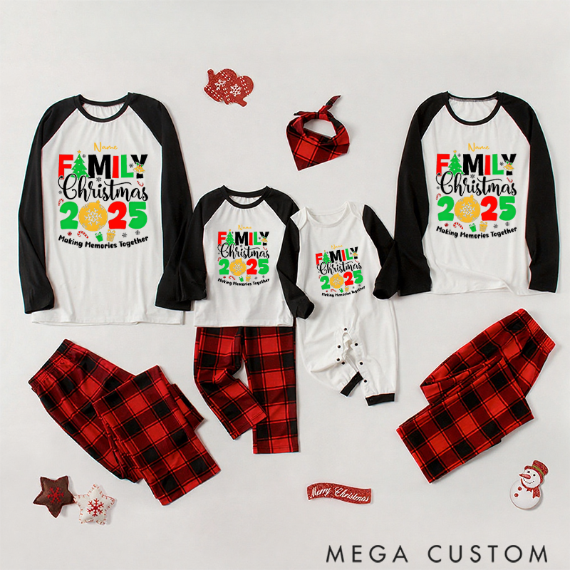 Personalized Family Christmas Pajamas for Creating a Vibrant and Merry Atmosphere with Family