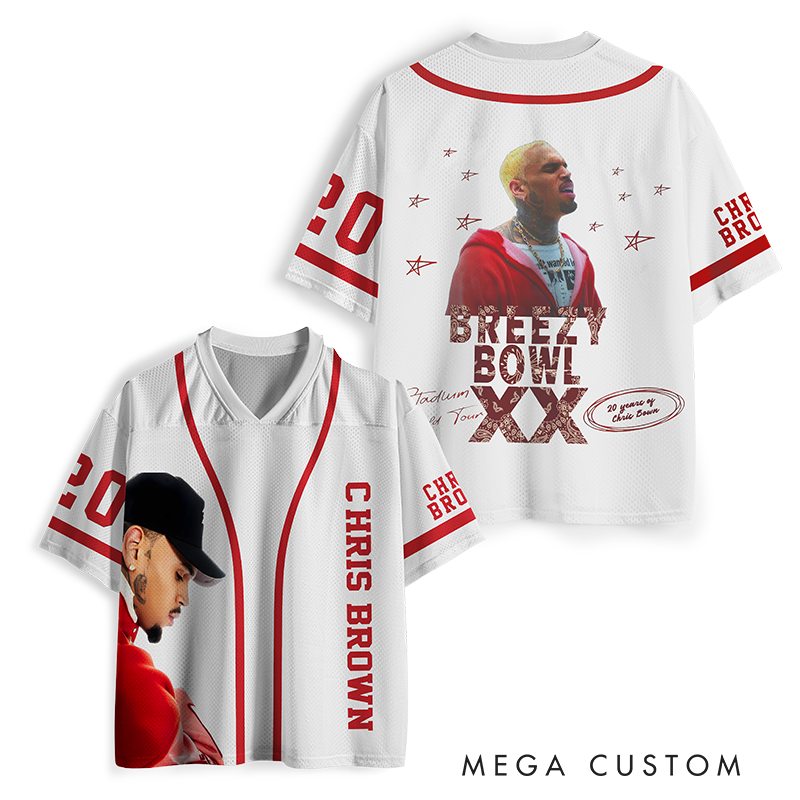 Personalized Hip Hop Music Tour Jersey Football Jersey Mesh Concert Outfit Concert Shirt Gift for Fans Country Music