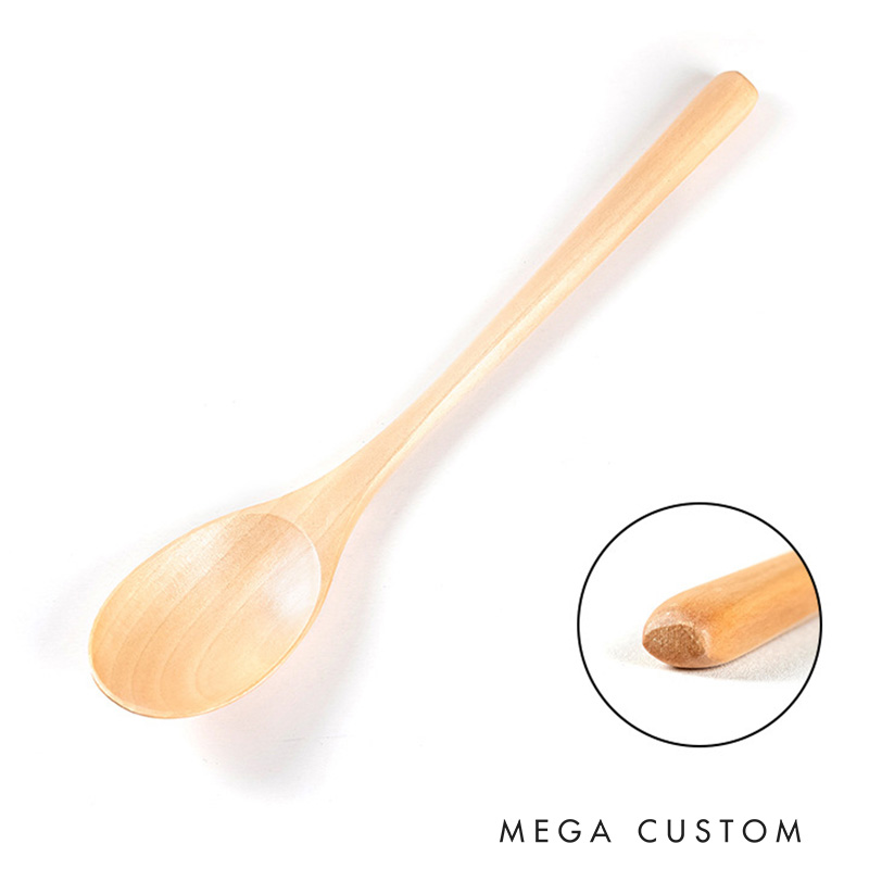 Personalized Wooden Spoon with Name Custom Engraving Eco-Friendly Kitchen Utensil Gift for Cooking Enthusiasts  