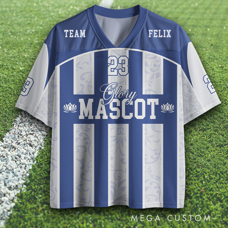 Personalized Glory Mascot Jersey Featuring Customizable Details  