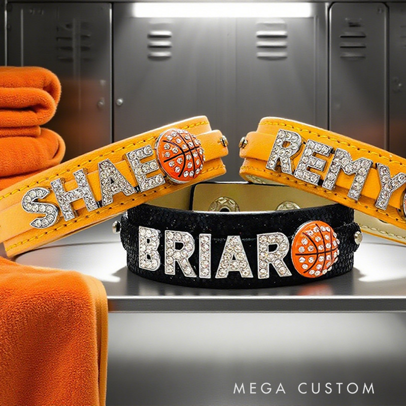 Personalized Name Bracelets with Rhinestone Letters, Perfect for Adding a Touch of Sparkle to Your Style