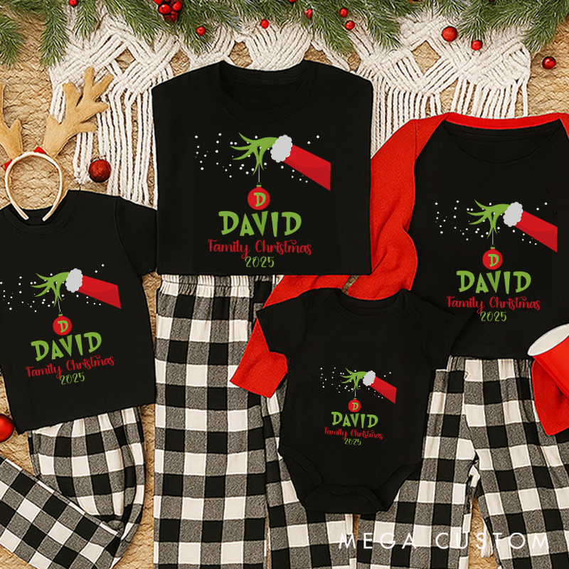 Personalized Christmas Gift Holiday Family Fun Family Matching Outfit