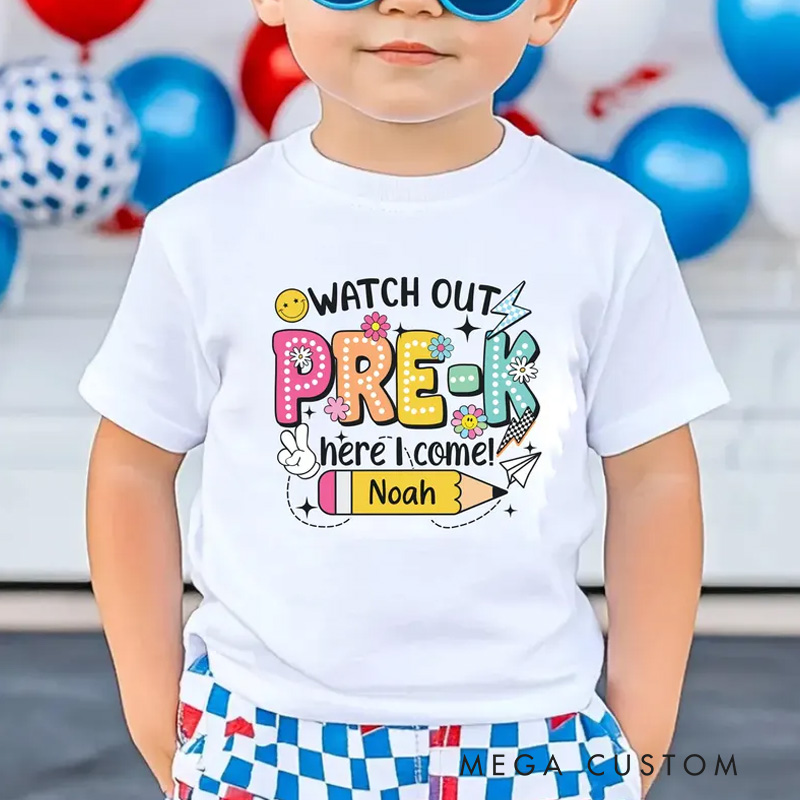 Personalized Pre-K Back to School Kids Shirt This Episode Is Called Pre-K Shirt