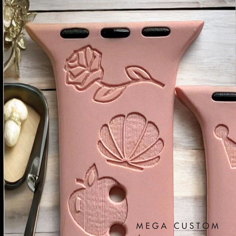 Personalized My Princess Silicone Watch Band for Apple Watch Movie Lover Apple Watch Strap