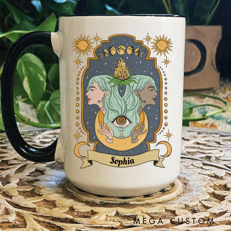 Personalized Zodiac Mug Zodiac Coffee Mug Custom Astrology Gift Custom Zodiac Mug With Name