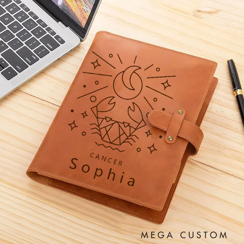 Personalized Astrology Zodiac Journal Astrology Diary Journal With Name Birthday Astrology Gifts