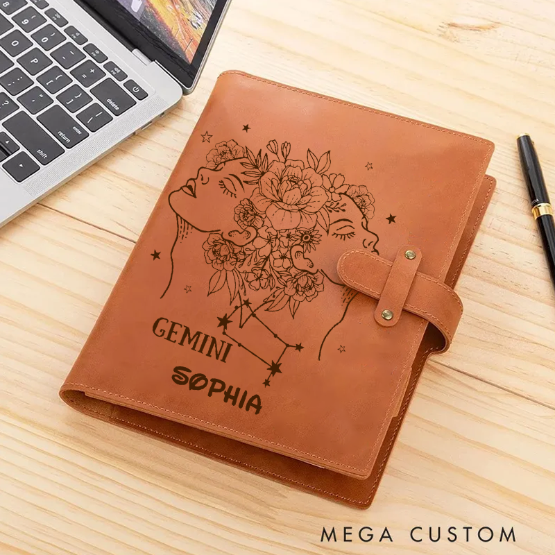 Personalized Astrology Zodiac Journal Astrology Diary Journal With Name Birthday Astrology Gifts