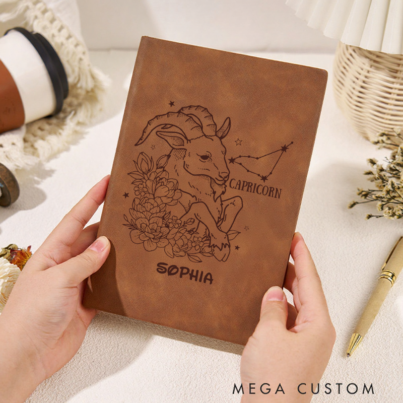 Personalized Astrology Zodiac Journal Astrology Diary Journal With Name Birthday Astrology Gifts
