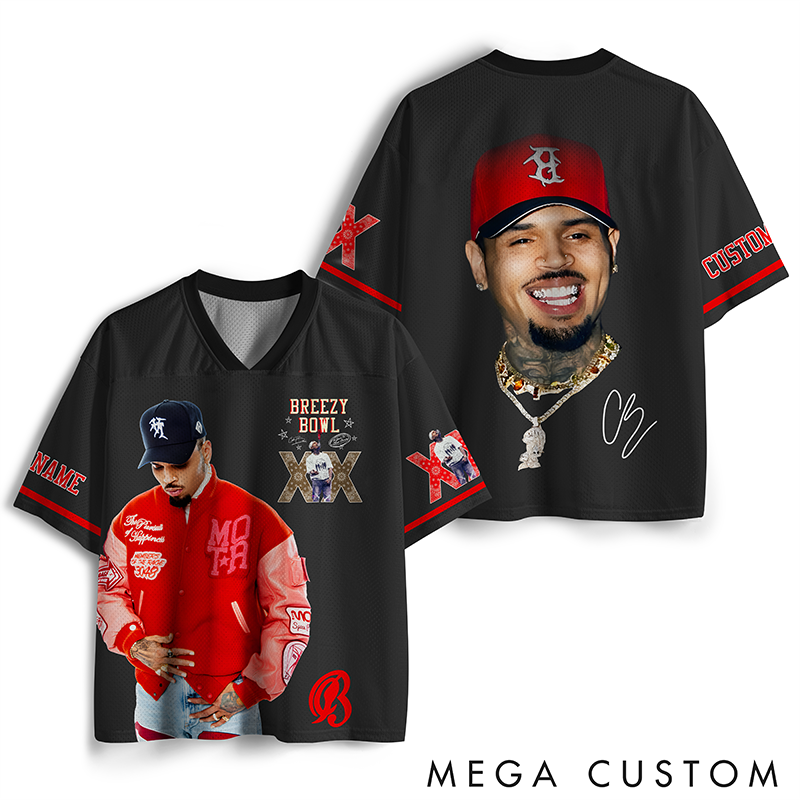 Personalized Football Jersey Mesh Concert Outfit Concert Shirt Gift for Fans Country Music