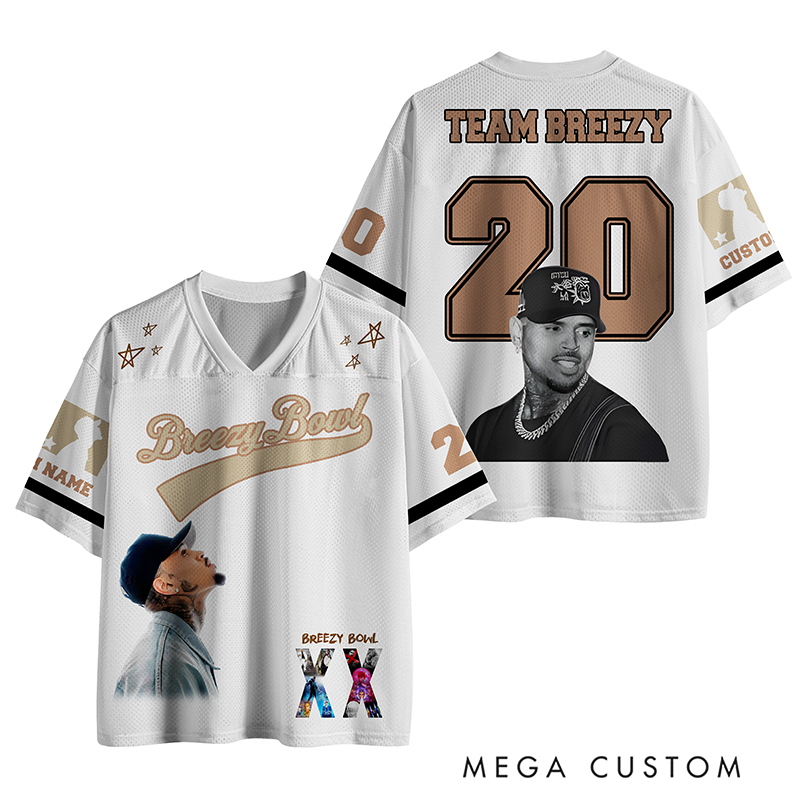 Personalized Hip Hop Music Tour Jersey Football Jersey Mesh Concert Outfit Concert Shirt Gift for Fans Country Music