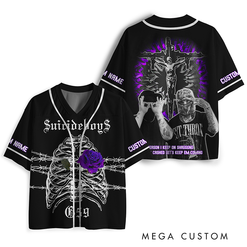 Personalized Hip Hop Music Tour Jersey Football Jersey Mesh Concert Outfit Concert Shirt Gift for Fans Country Music