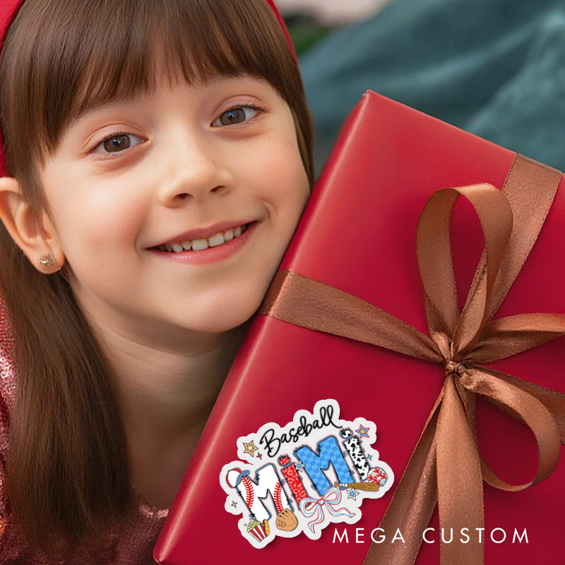 Personalized Sporty Gift Stickers with Custom Name and Title