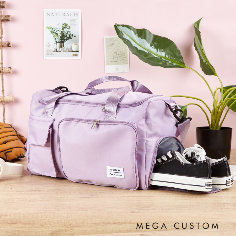 Personalized Cartoon Animal Dance Girl Stars Waterproof Large Travel Duffle Bag Dance Bag with Shoe Compartment and Shoulder Strap for Dance Lover