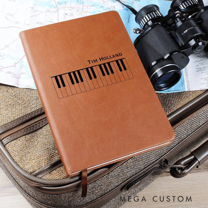 Personalized Piano Lyric Journal Custom Songwriters Notebook Musician Song Diary Lyrical Writer Journal Writing Music Notebook Songwriting