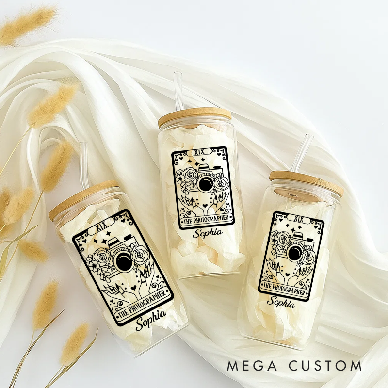 Personalized Photographer Coffee Mug With Caricature From Photo Funny Photographer Gift for Men and Women Photographer Camera Themed Gift Ideas